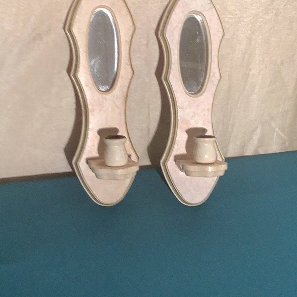 Cream Mirror Wall Decor